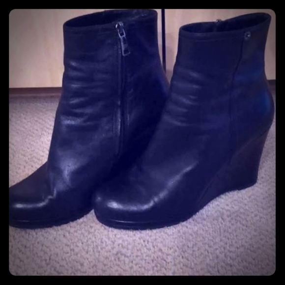 Leather prada booties - Picture 1 of 2